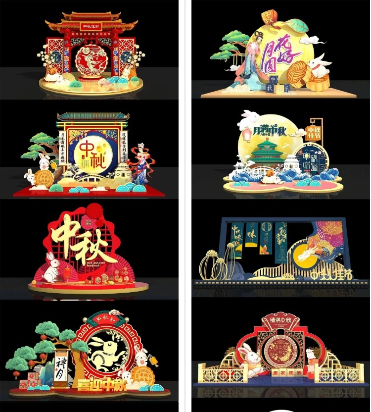 中秋國(guó)慶雙節(jié)來臨，大型廣告KT板固定安裝不用桁架、展架怎么做？